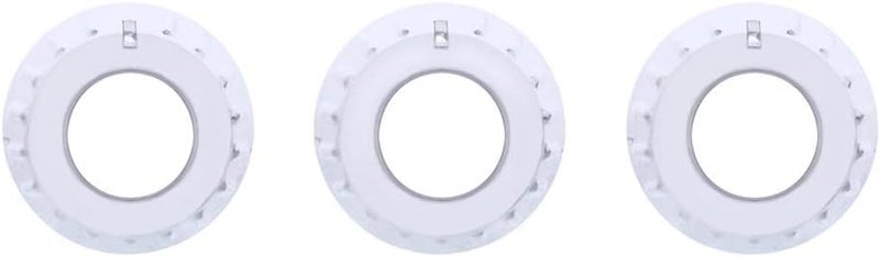 C2W Chrome Outer A/C Control Knob Set 2006-20 Fits Kenworth W900, T800, T660, C500 - Image 2